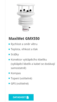 MaxiMet GMX550