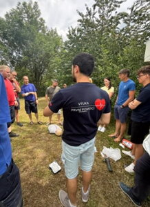 First aid course