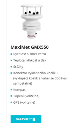 MaxiMet GMX550
