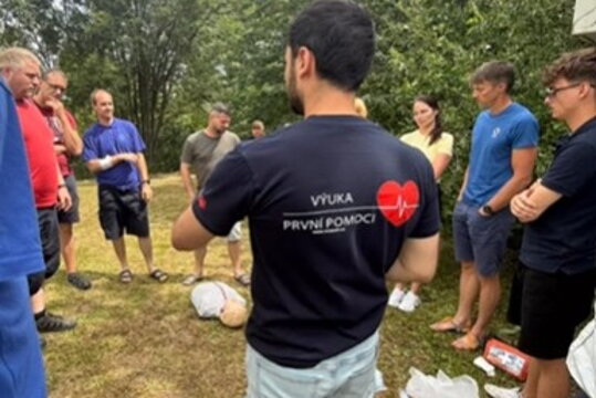 First aid course
