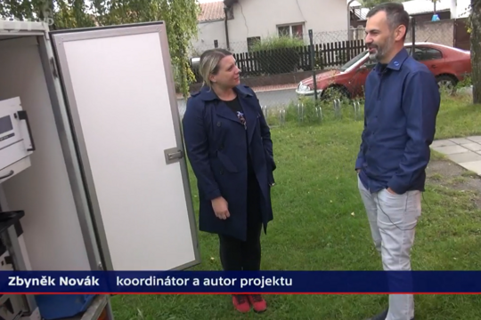 Reportáž České televize o průzkumu ovzduší okolo dálnice D8.